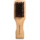 GranNaturalsSmall Double Sided Boar Bristle Hair Brush for Men  Soft  Medium HairBrush for 360 Waves Smoothing Fades Beards Barber Slick Back Hair