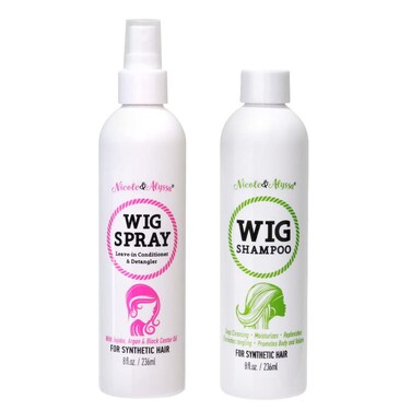 Nicole  Alyssa  Wig Spray  Shampoo SET  Synthetic Wig Care Solution Original