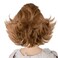 AnogolWig Cap Brown Pennywise Wig Short Wavy Synthetic Wig Brown Wigs Brown Synthetic Wigs Cosplay Costume Wig Anime Outfit for Halloween Party Wig