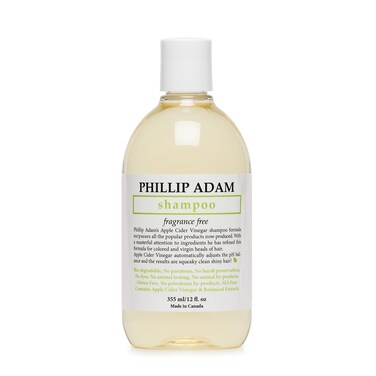 Phillip AdamFragrance Free Shampoo  Sulfate Free and Paraben Free  Balances pH of Hair and Scalp  12 Ounce