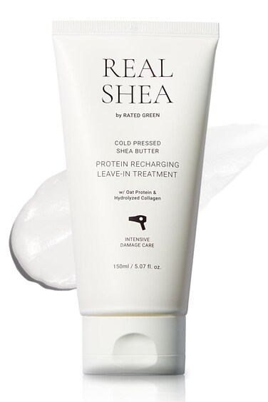 RATED GREEN Real Shea Protein Recharge Leavein Treatment 507 fl oz  Organic Shea Butter Deep Conditioning Hair Mask Treatment for Dry Frizzy Damaged Hair