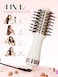 4in1 Travel Hair Dryer Brush Dual Voltage Portable Blow Dryer Brush Styling Tools and Styler Volumizer European Hot Air Brush Straightener and Curler