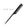 4 Pack 925 Sturdy Rat Tail Comb Finetooth Hair Comb with Thin and Long Handle Black and Brown