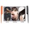 4 Pack 925 Sturdy Rat Tail Comb Finetooth Hair Comb with Thin and Long Handle Black and Brown