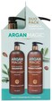 Argan MagicShine Boosting Shampoo  Moisturizing Conditioner Duo  Gently Cleanses Boosts Shine Controls Frizz Restores Moisture Detangles  Made in USA Paraben Free Cruelty Free 32 oz