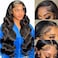 26 Inch 13x4 HD Lace Front Wigs Human Hair 180 Density Body Wave Lace Front Wigs Human Hair Pre Plucked 13x4 Hd Lace Frontal Wigs Human Hair Hd Lace Front Wigs for Black Women Human Hair