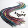 20 Real Feathers Hair Extension Kit  Assorted Colors Long Natural Thin Feathers 713 Length 100 Real Rooster Feathers