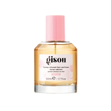 Gisou Honey Infused Hair Perfume Floral Edition  Wild Rose A Wild Elegant Fragrance with a Romantic and Sensual Scent Nourishing and Hydrating Hair Shine Spray 17 fl oz