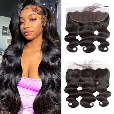 13x4 Frontal Body Wave Lace Frontal 100 Human Hair Ear to Ear lace Frontal 13x4 Body wave hd Transparent Lace Frontal Only with Baby Hair Natural Color 13x4 Lace Frontal 10 Inch