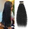Super Wave Bulk Human Hair 100 Unprocessed Brazilian Virgin Human Hair Extensions Bundles for Braiding Hair Wet and Wave Micro Human Hair1Pack4PCS 18inch Natural Black