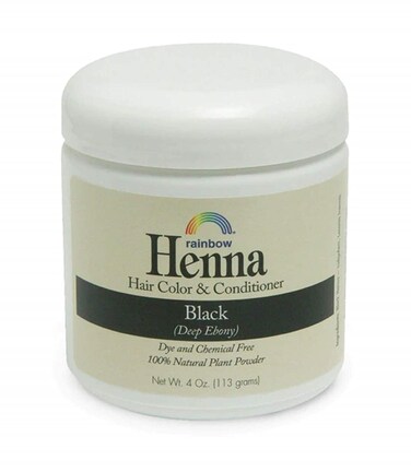 Rainbow Research Henna Hair Color and Conditioner Persian Black Deep Ebony 4 Ounce