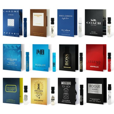 Cologne Samples for Men  12 Designer Fragrance Brands