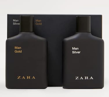ZaraMAN GOLD  ZARA MAN SILVER EDT 100 ML 34 FL OZ
