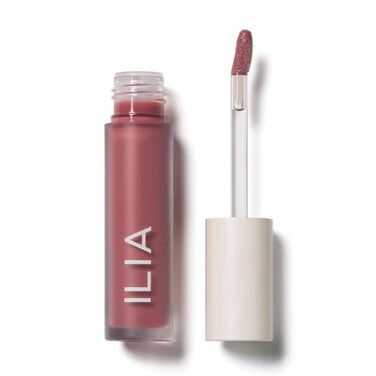 ILIABalmy Gloss Tinted Lip Oil  NonToxic CrueltyFree Vegan Hyaluronic Acid NonSticky for Moisturizing  Plumping Linger 014 fl oz  43 ml