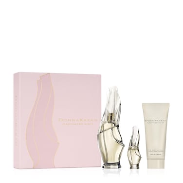 Donna Karan Cashmere MistEau de Parfum Everything Cashmere 3 Piece Gift Set For Women  Perfume Spray 34 Fl Oz Perfume Spray Deluxe Mini 017 Fl Oz  Body Lotion 34 Fl Oz