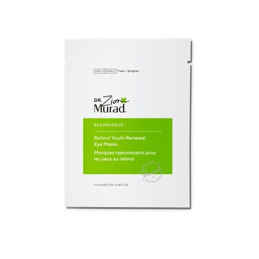 MuradRetinol Youth Renewal Eye Masks NoSlip Under Eye Patches for Fine Lines Wrinkles Crow Feet and Puffy Eyes  Full Absorption Treatment Strips