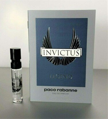 Paco Rabanne INVICTUS LEGEND Eau De Parfum Spray Sample Vial 05 oz  15 ml MENS NEW