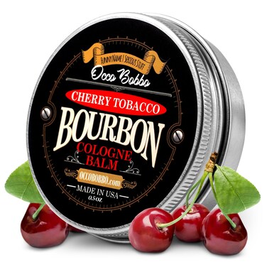 Occo Bobbo Cherry Tobacco Bourbon Cologne for Men  Mens Solid Cologne Bourbon  Bold and Masculine Scent  Perfectly Crafted for the Modern Man  Made in the USA 5 oz
