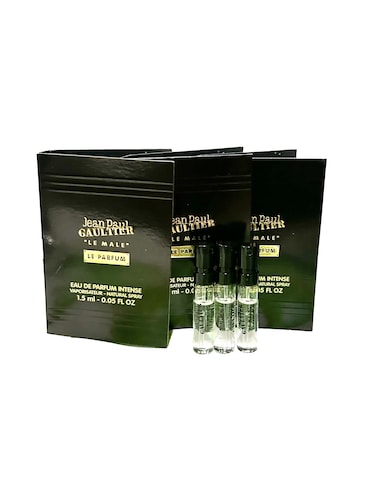 Jean Paul GaultierLe Male Le Parfum Men Eau De Parfume Intense Sample Spray 15 ml  005 fl oz set of 3