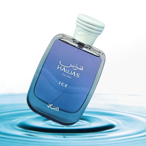 香水(男性用) Hawas ICE 100ml Eau De Parfum Hawas Ice EDP Spray 100ML (3.4 OZ) & Shuhrah For Men EDP