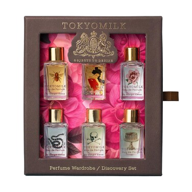 TOKYOMILK Eau de Parfum Discovery Set 6 Fragrances in 023 fl oz Bottles Perfume for Women Mini Perfume Set Perfume Sampler Set Women Perfume Gift Set Sample Size Perfumes