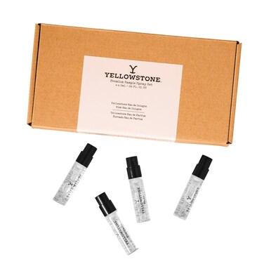 Yellowstone Discovery Set by Tru Western  2 Ml Sample Set  Mens and Womens