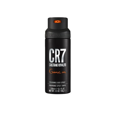 CR7 Game On Cristiano Ronaldo  Classic Body Spray Scent for Men  With Papaya Ice Cedar and Cashmere Wood  From Cristiano Ronaldos Original Mens Fragrance Collection  51 oz