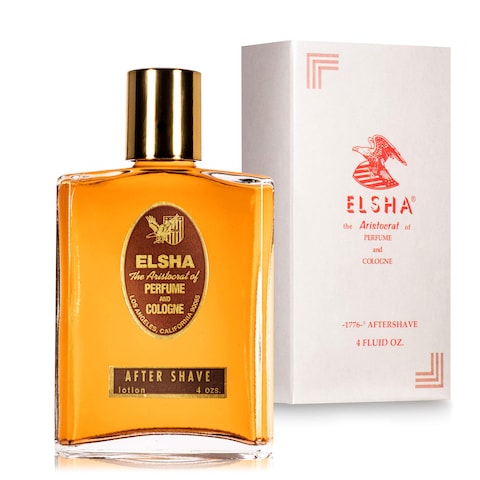 ELSHA AFTERSHAVE 1776 Mens AFTERSHAVE  4oz  The Aristocrat of Perfume and Cologne  Long Lasting Scented AFTERSHAVE
