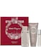 Salvatore FerragamoBright Leather Set 34oz EDT Spray 033oz EDT Spray 34oz Shower Gel Men 3 Pc Gift Set