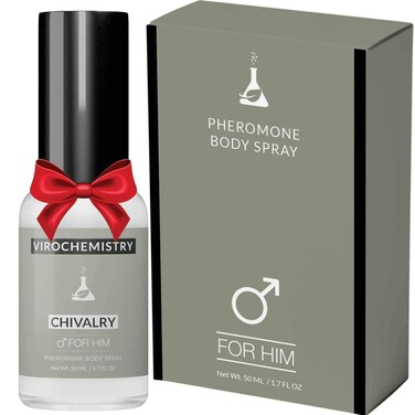 VIROCHEMISTRYPheromones to Attract Women for Men Chivalry Body Spray  Bold Extra Strength Human Pheromones Fragrance Body Spray  50ml Human Grade Pheromones to Attract Women