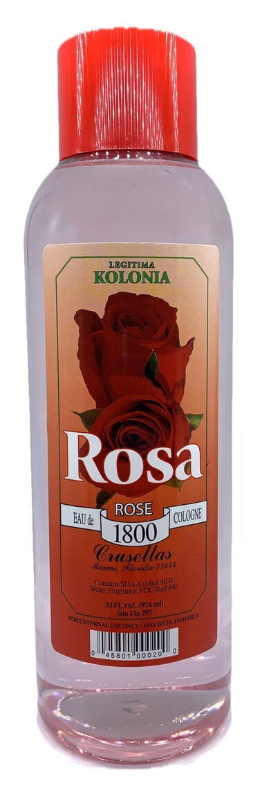 Legitima Kolonia 1800 Rosa Rose Splash Cologne 33 Fl Oz