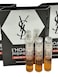 YVES SAINT LAURENTSample Perfume MEN YSL Men Sample Perfume LHomme EDP Spray Trial Size Partially Filled Vials 12 ml  004 fl oz set of 3