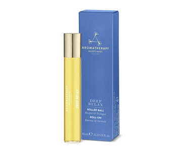 Aromatherapy Associates Deep Relax Roller Ball Premium Blend of Vetivert Chamomile and Sandalwood Essential Oils to Relax and Calm on The Go 034 fl oz