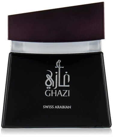 GHAZI Eau de Parfum 100mL  Citrus Floral Fragrance for Men with a Woody Finish  Musk Tonka Sandalwood Guaiac Wood Amber  by Perfume Artisan Swiss Arabian Oud  Intense CologneToilette Spray