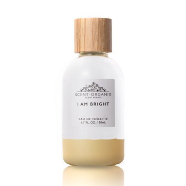 ScentOrganix I Am Bright Perfume for Men  Women  Fruity and Citrusy Scent with Notes of Pineapple Tiare Flower  Orange Flower  NonToxic Vegan  Biodegradable Perfume  17fl Oz