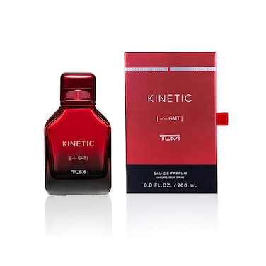 TUMI KINETIC  GMT  Liquid Perfume Fragrance for Men  Masculine  Spicy Cologne with Smoky  Woody Notes  67 oz