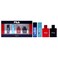 FilaVariety Set for Men  4 Pc Mini Gift Set 025oz EDT Spray 025oz Fresh EDT Spray 025oz Black EDT Spray 025oz Red EDT Spray