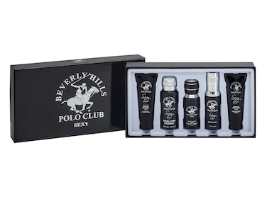 Beverly Hills Polo ClubBHPC Sexy 5 Piece Gift Set Collection Hair  Body Wash Deodorant Cologne Body Spray After Shave