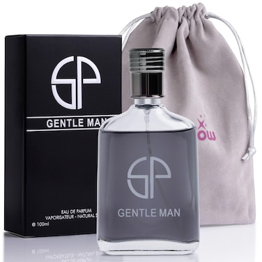 Gentleman Eau De Parum for Men Top Notes of Pink Pepper Italian Lemon Orange Neroli  Lavender Base Notes of Patchouli  Cedarwood Floral Sweet  Refreshing Scent 100ml Bottle with Suede pouch
