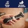 Philips Bodygroom 7000 Series Showerproof Groin and Body Trimmer for Men Precise Body Grooming Adjustable Comb Safe Even Below The Belt 80 Min Runtime Model BG703049