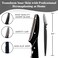 Kitsch Dermaplaning Tool  Face Razors for Women and Men Eyebrow Trimmer  Face Shaver for Women Facial Hair Removal for Women and Men Dermaplane Razor for Women Face 12 pc Black