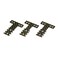 Kyosho Kit de 3 plaques de carbone en T pour MR03