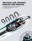 ZORAMIRechargeable Ear and Nose Hair Trimmer  2024 Professional Painless Eyebrow  Facial Hair Trimmer for Men Women Powerful Motor and DualEdge Blades for Smoother Cutting Black