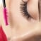 G2PLUS 100PCS Disposable Eyelash Brushes Mascara Wands Applicator Makeup Kits Eyelash Spoolies Brushes for Eyelash Extensions and Eyebrows Rose