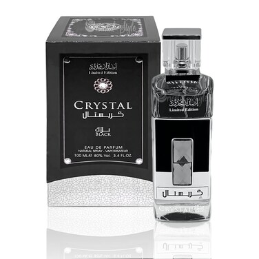 Ard al Zaafaran Crystal Black Eau de Parfum Spray for Unisex 34 Ounce
