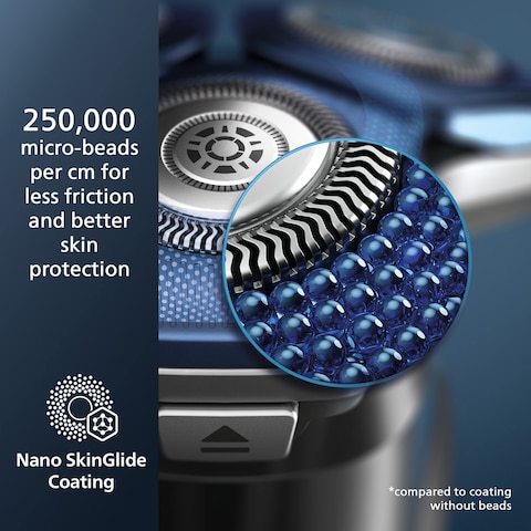 Philips Norelco Shaver 7200 Rechargeable Wet  Dry Electric Shaver with SenseIQ Technology and Popup Trimmer S788782