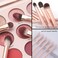 Eye Makeup Brush Set 6 Pcs Professional Blending Eyeshadow Makeup Brushes for Concealer Eyebrows Eyeliner Soft Hairs  Wood Handle