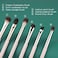 Eye Makeup Brush Set 6 Pcs Professional Blending Eyeshadow Makeup Brushes for Concealer Eyebrows Eyeliner Soft Hairs  Wood Handle