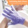 30 Pcs Exfoliating Gloves for Shower 15 Colors Body Exfoliator Glove with Hanging Loop Scrub Exfoliate Glove Mitt Bath Face Spa Hand Scrubber Wash Deep Scrubbing Dead Skin for Women Men by Aisuly