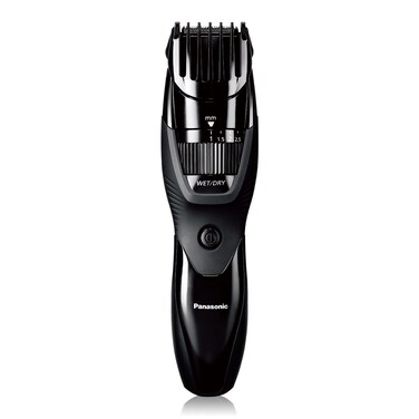 PanasonicCordless Mens Beard Trimmer With Precision Dial Adjustable 19 Length Setting Rechargeable Battery Washable  ERGB42K Black